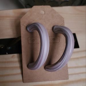 Polymer clay earrings